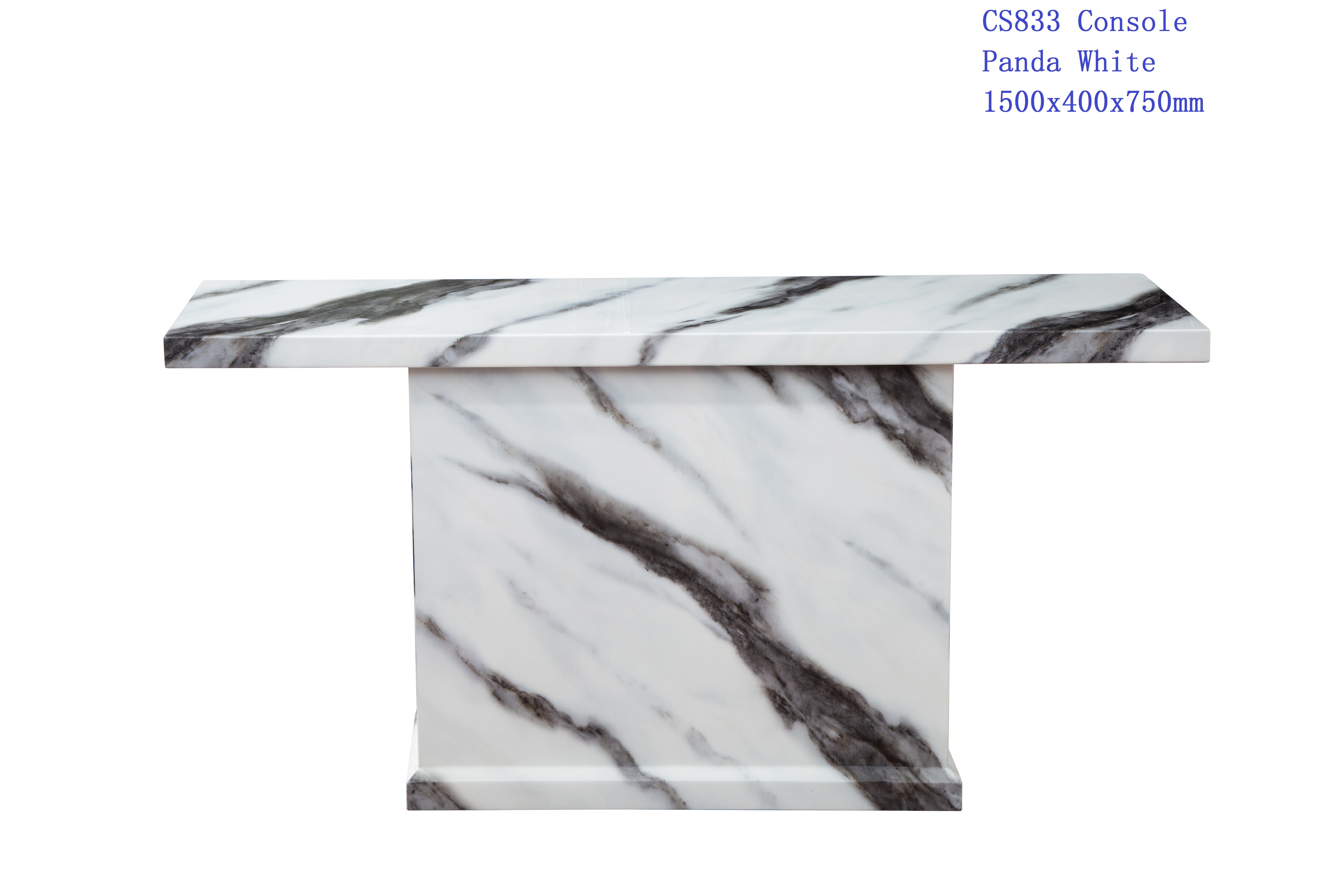 CS833 MARBLE CONSOLE TABLE