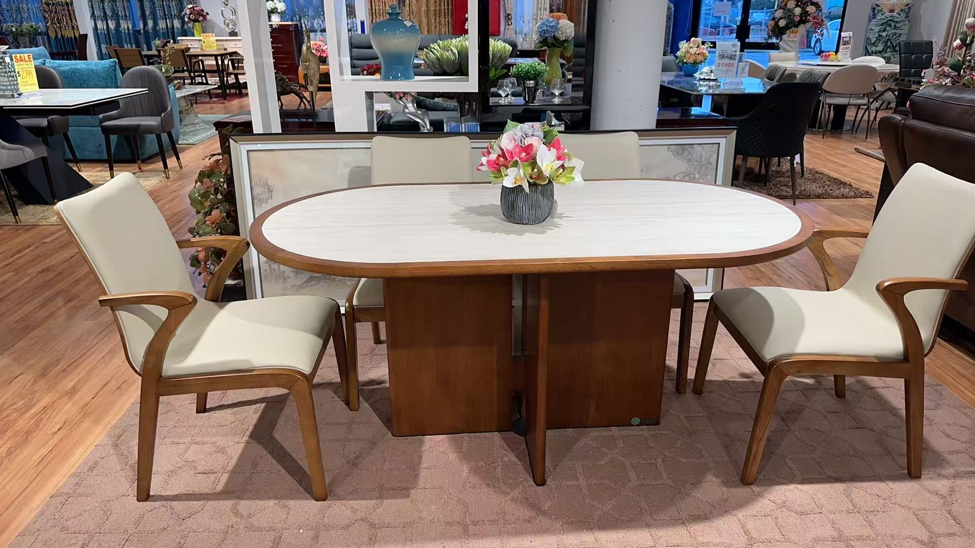 Z5011 1.6m Sintered Stone Dining Table