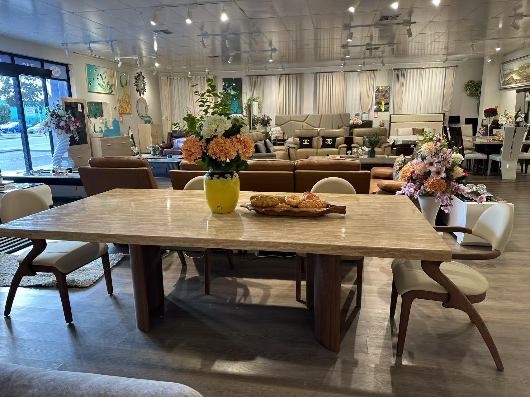 T318 2.4M Dining Table 