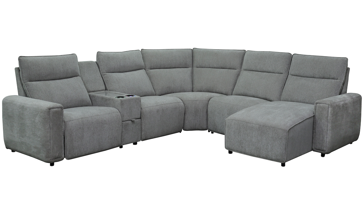 MC3050 6PC Corner fabric lounge suite