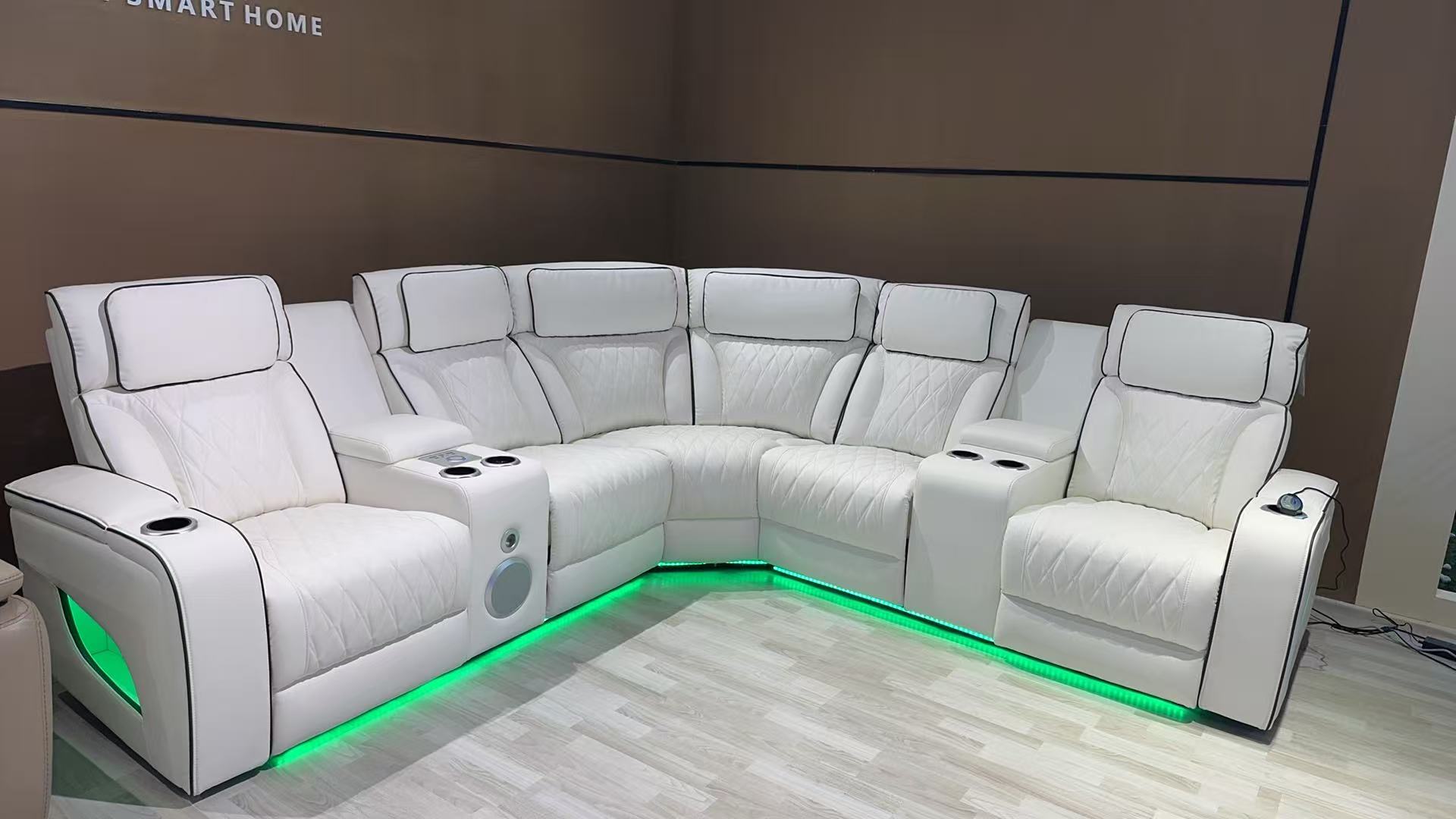 2953 6PC Corner Fabric Lounge Suite